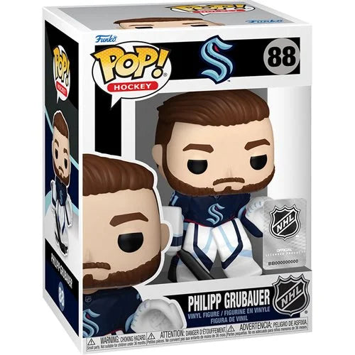 Funko POP! Hockey: Seattle Kraken - Philipp Grubauer (Home Uniform) (NHL) #88