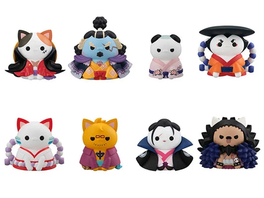 PRESALE |One Piece Nyan Piece Wano Kuni Arc Version set of 8 (MegaHouse)