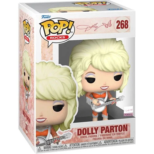 Funko POP! Rocks: Dolly - Dolly Parton #268
