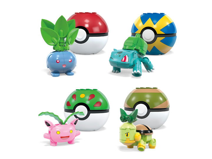 PRESALE | Pokemon Mega Grass-Type Trainer Team (Mattel)