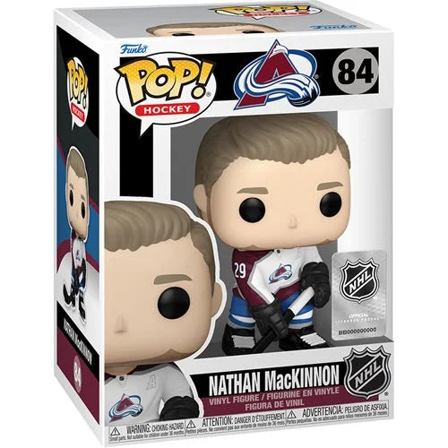 Funko POP! Hockey: Colorado Avalanche - Nathan Mackinnon (Away Uniform) (NHL) #84