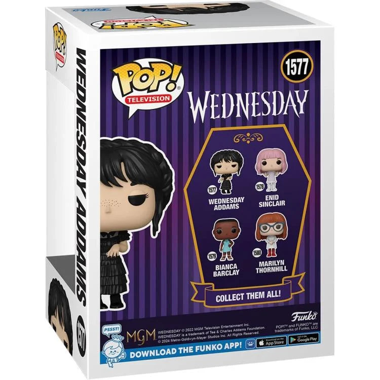 PRESALE | Funko POP! Wednesday Rave'n Dance Wednesday Addams Vinyl Figure #1577