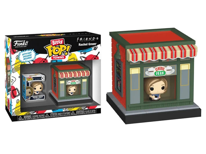 Funko Pop! Town: Friends - Bitty Pop! Rachel Green and Central Perk