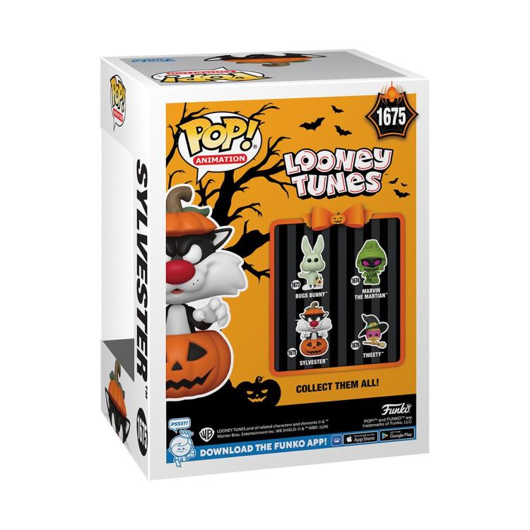 PRESALE | Funko POP! Looney Tunes Halloween Sylvester (Pumpkin) Vinyl Figure #1675