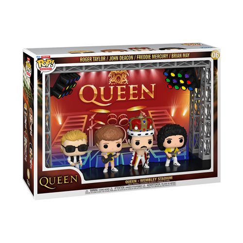 PRESALE | Funko POP! Deluxe Moments - Queen - Wembley Stadium (with Case) #06 - Vinyl Figures