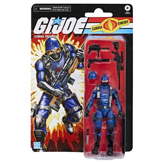 PRESALE | G.I. Joe: Classified Series - Retro Cardback Cobra Trooper - 6-Inch Action Figure (Hasbro)