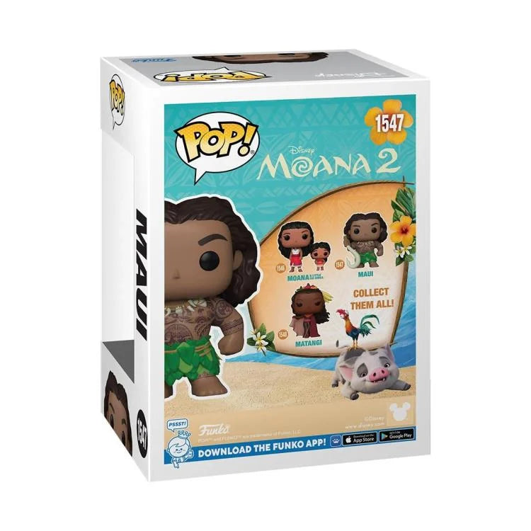 Funko Pop! Disney: Moana 2 - Maui with Fish Hook #1547