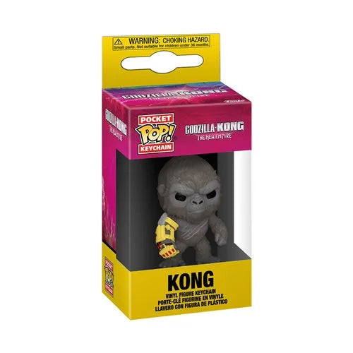 PRESALE | Funko POP! Keychain: Godzilla x Kong: The New Empire - Kong with Mechanical Arm Vinyl Figures