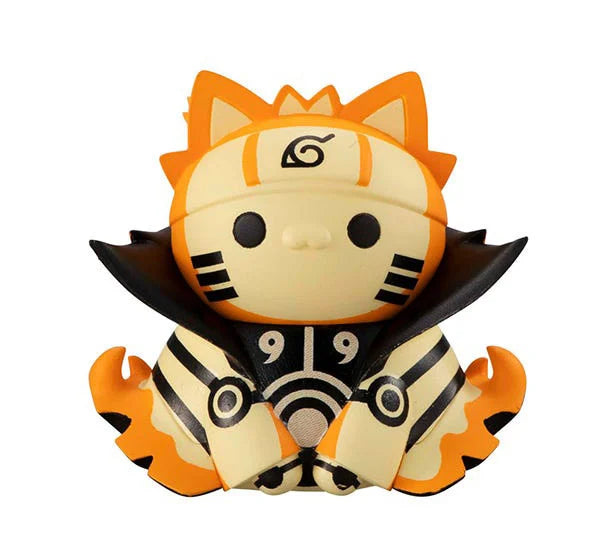 PRESALE | Naruto: Shippuden - Nyaruto! Version Break Out! Fourth Great Ninja War Mega Cat Project Mini-Figure Case of 8