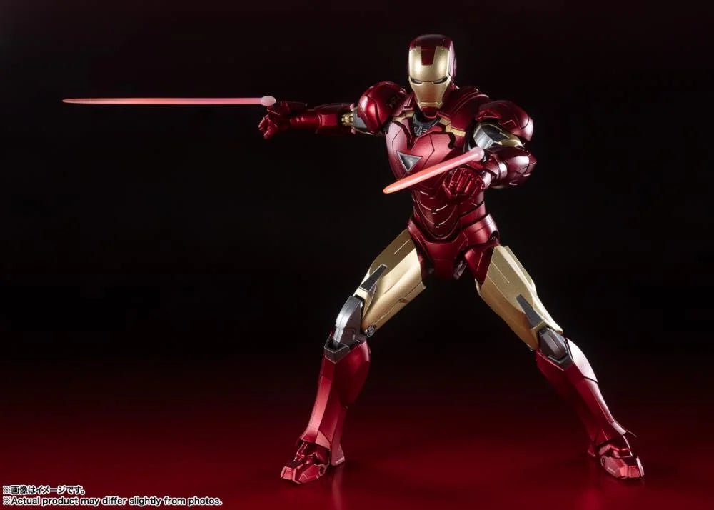 Marvel Infinity Saga: Iron Man Mark 6 S.H.Figuarts Action Figure [Bandai]