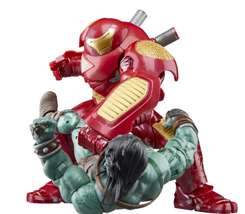 PRESALE | Marvel Legends - The Invincible Iron Man Hulkbuster Deluxe Marvel 85th Anniversary 9-Inch Scale Action Figure (Hasbro)