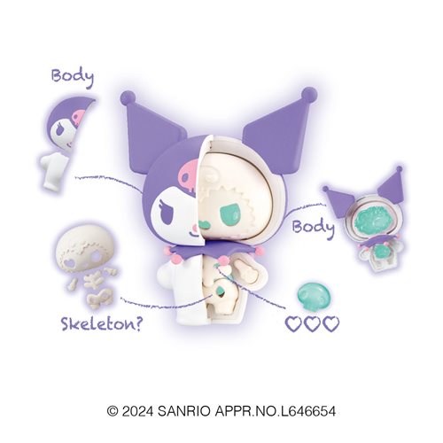 PRESALE | Sanrio Characters Pop Mint Mix - Kaitai Puzzle Fantasy - Blind-Box Set of 4 (MegaHouse)