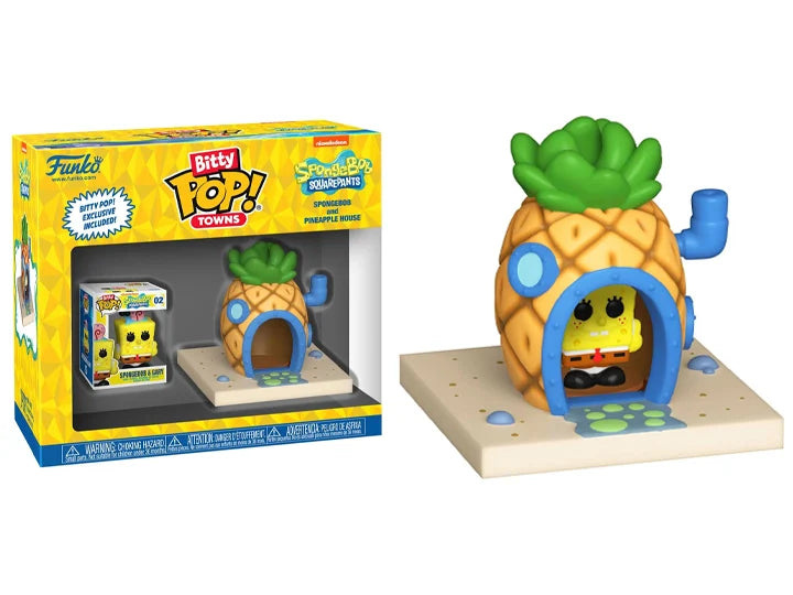 Funko Bitty POP! Towns: SpongeBob SquarePants - SpongeBob and Pineapple House