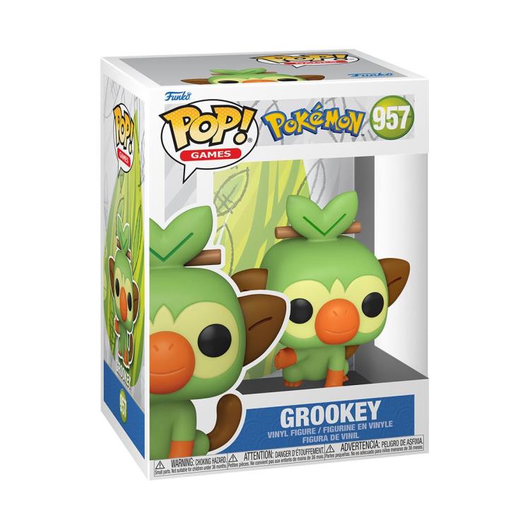 PRESALE | Funko POP! Games: Pokemon - Grookey #957 - Vinyl Figures