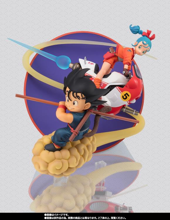Dragon Ball: Son Goku and Bulma FiguartsZERO Statue [Bandai]