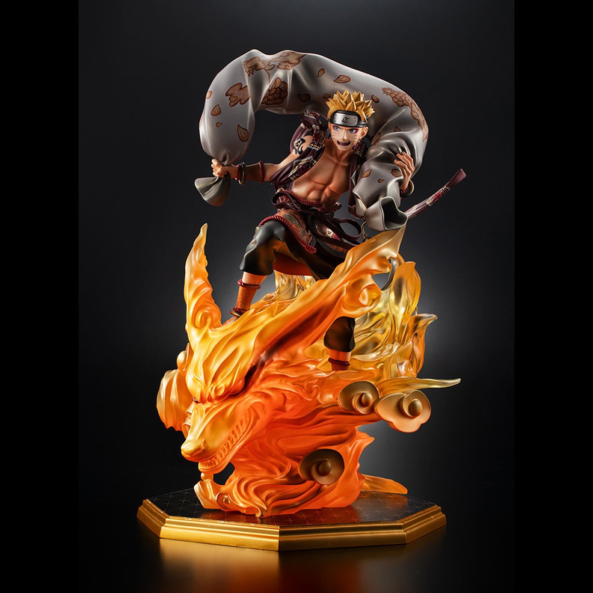 PRESALE | Naruto Shippuuden - Kyuubi - Uzumaki Naruto - Precious G.E.M. - Wind God - Fuujin (MegaHouse)