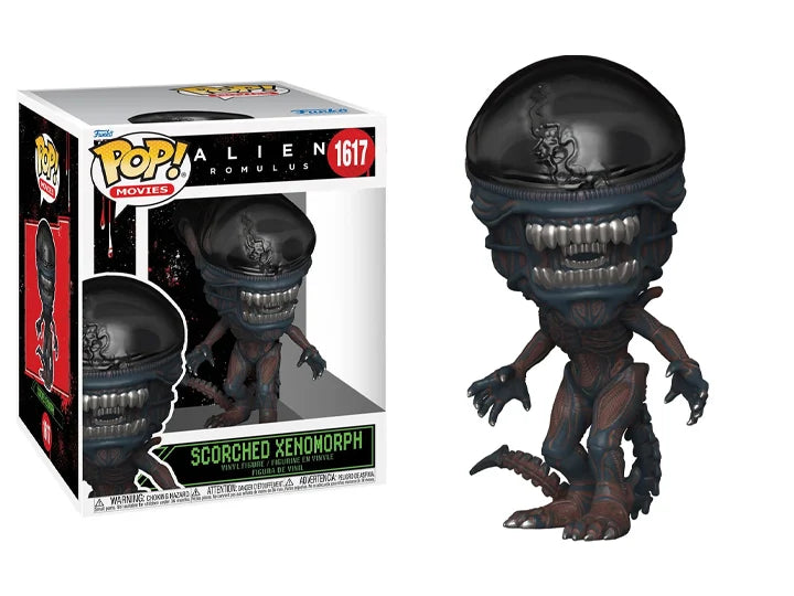 Funko POP! - Super: Alien: Romulus - Scorched Xenomorph - Vinyl Figure #1617