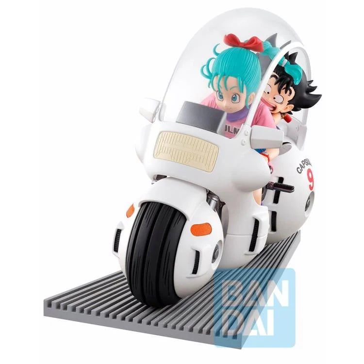 PRESALE | Dragon Ball Son Goku and Bulma Fantastic Adventure Ichibansho Statue