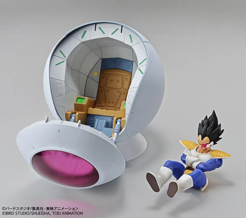 PRESALE | Dragon Ball Z Vegeta Saiyan Space Pod Figure-rise Mechanics Model Kit