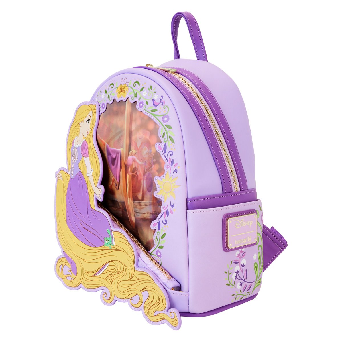 PRESALE | Tangled Princess Rapunzel Lenticular Mini-Backpack (Loungefly)