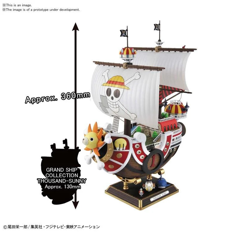 PRESALE | One Piece Thousand Sunny Land of Wano Version Sailing Ship Collection Model Kit One Piece