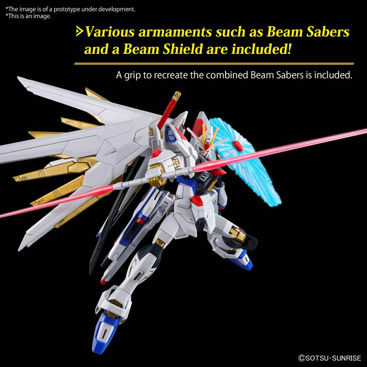 PRESALE | Mobile Suit Gundam SEED Freedom - ZGMF/A-262DP-P Mighty Strike Freedom Gundam - HGCE - HGCE - 1/144 (Bandai Hobby Gunpla)