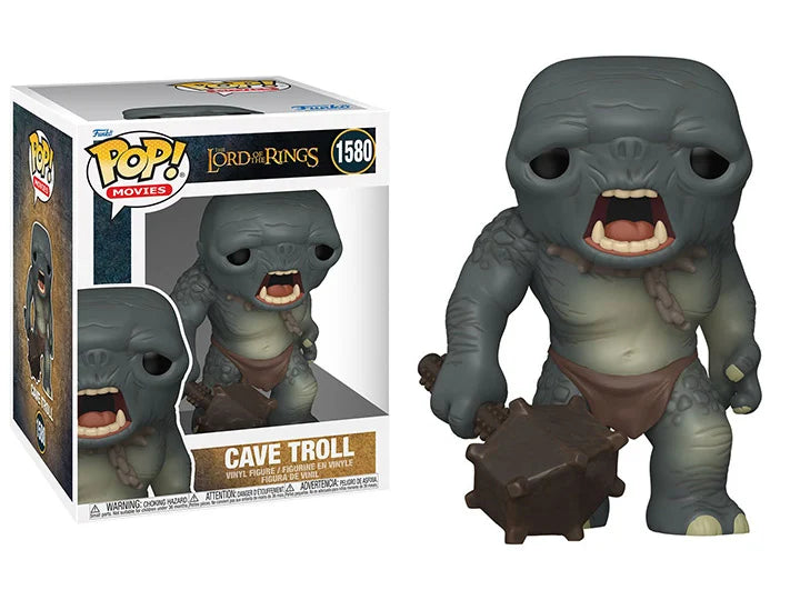 Funko POP! Movies: The Lord of the Rings - Cave Troll - 6" Super Sized Vinyl Figure #1580