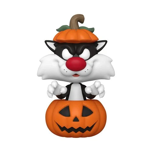 PRESALE | Funko POP! Looney Tunes Halloween Sylvester (Pumpkin) Vinyl Figure #1675