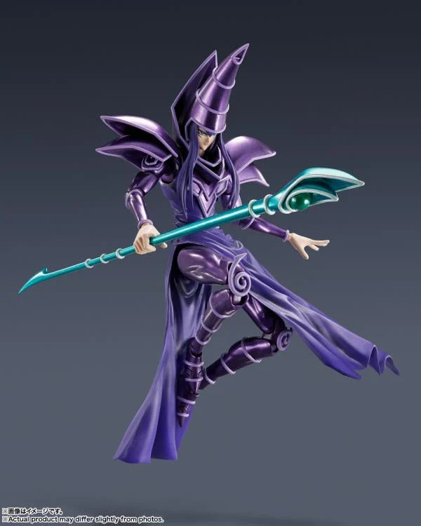 Yu-Gi-Oh! Duel Monsters: Dark Magician S.H.MonsterArts Action Figure [Bandai]