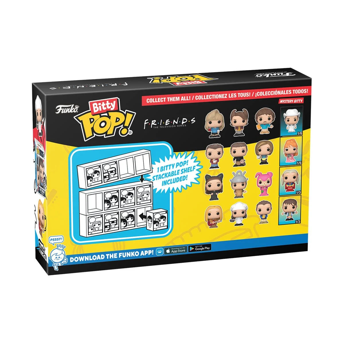 PRESALE | Funko - Friends Bitty Pop! Phoebe Buffay Mini-Figure 4-Pack Vinyl Figures