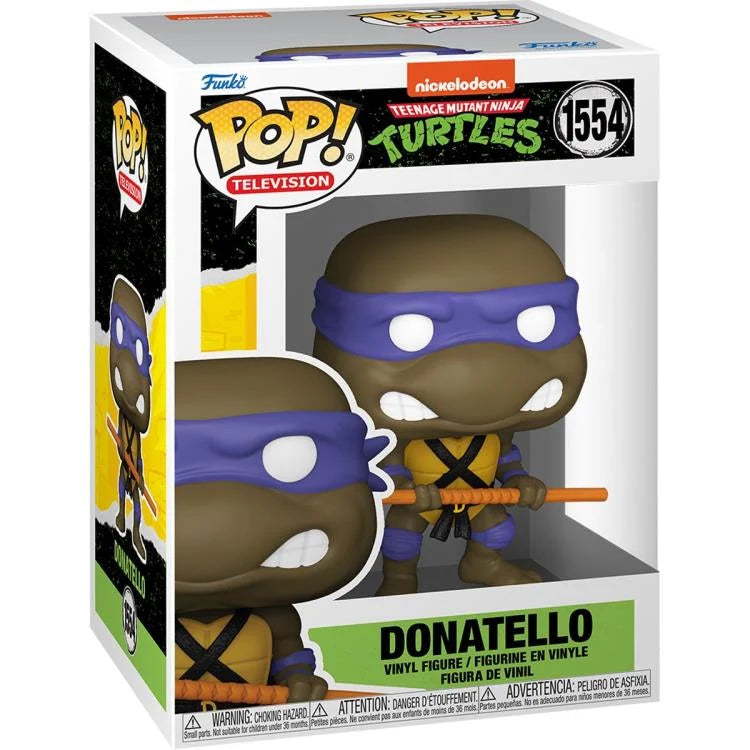 PRESALE | Funko POP! Teenage Mutant Ninja Turtles Donatello with Bo-Staff Vinyl Figure #1554