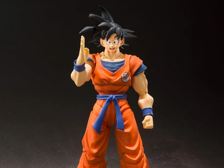 Dragon Ball Z: Goku A Saiyan Raised On Earth S.H.Figuarts Action Figure [Bandai]