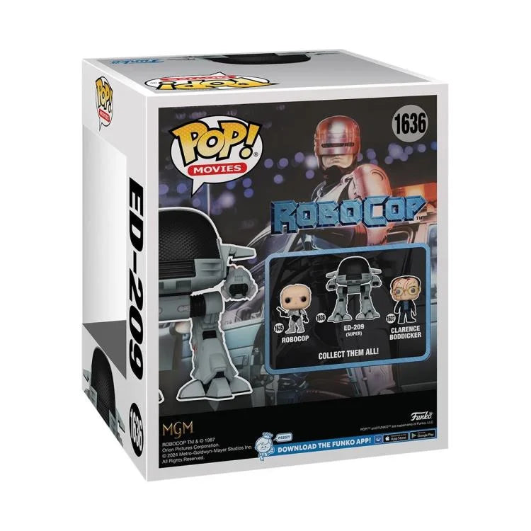 Funko POP! Movies: RoboCop - ED-209 - 6" Super Sized Vinyl Figure #1636