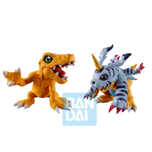 PRESALE | Digimon Adventure - Agumon - Gabumon - Ichiban Kuji - (Digimon Ultimate Evolution) Soul Gorgeous Statue (Banpresto)