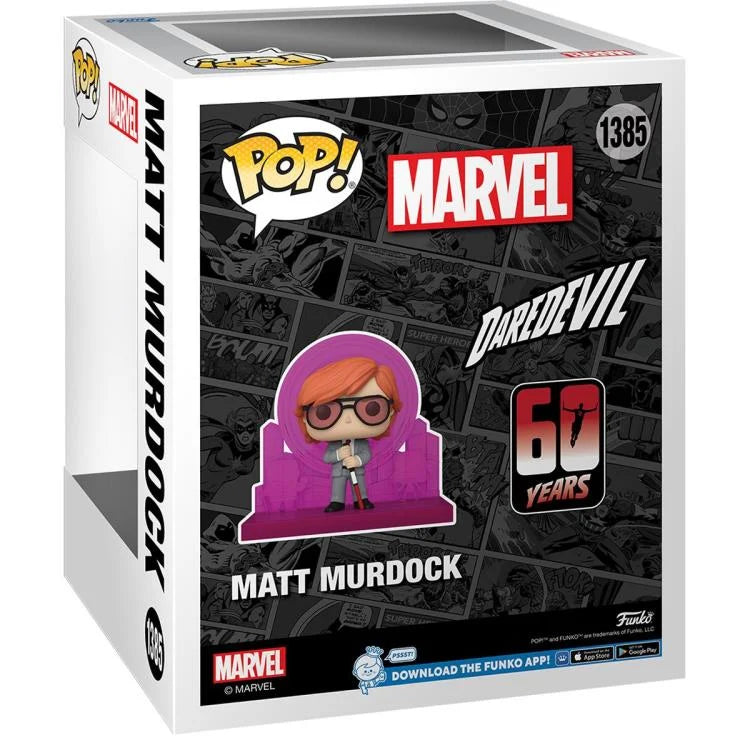 Funko Pop! Deluxe: Daredevil 60th Anniversary - Matt Murdock with Radar