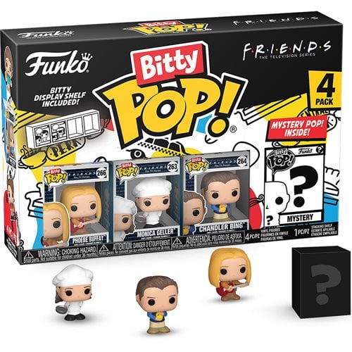 PRESALE | Funko - Friends Bitty Pop! Phoebe Buffay Mini-Figure 4-Pack Vinyl Figures