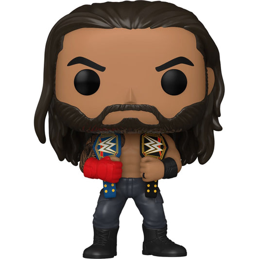 PRESALE | Funko POP! WWE: Roman Reigns with Belts #131 Vinyl Figures