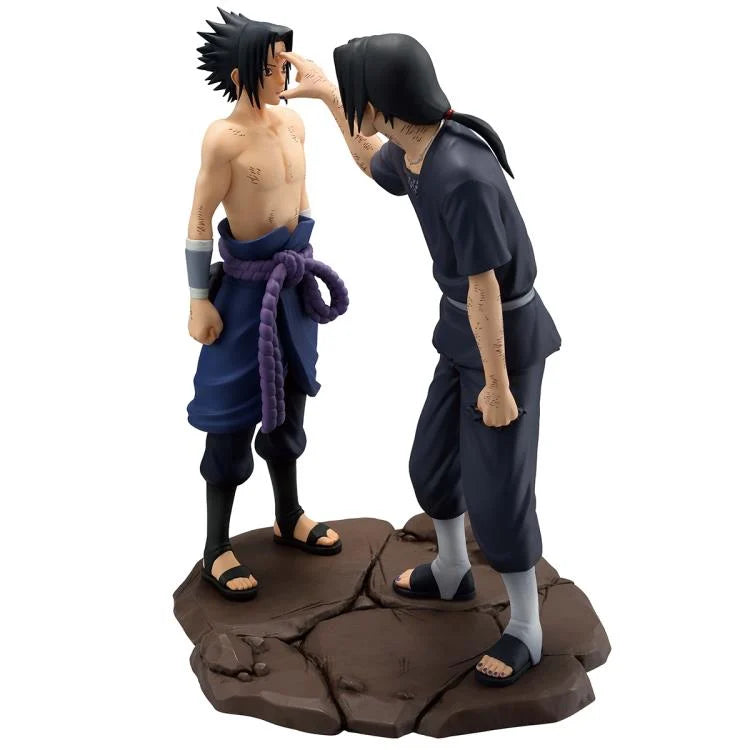Naruto Shippuden: Sasuke and Itachi Uchiha Red Eyes Reflecting the Heart Masterlise Ichibansho Statue [Ichibansho]