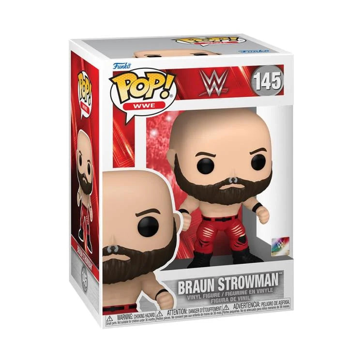 PRESALE | Funko POP! WWE: Braun Strowman #145 - Vinyl Figures