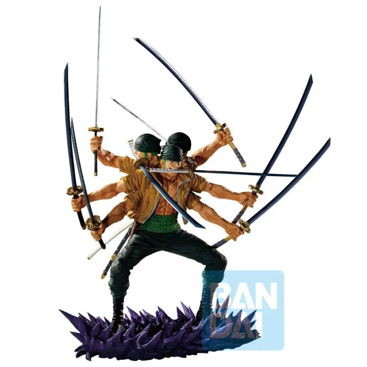 PRESALE | One Piece - Roronoa Zoro (Genealogy of Swordsman's Soul) - Ichibansho Statue (Bandai Spirits)