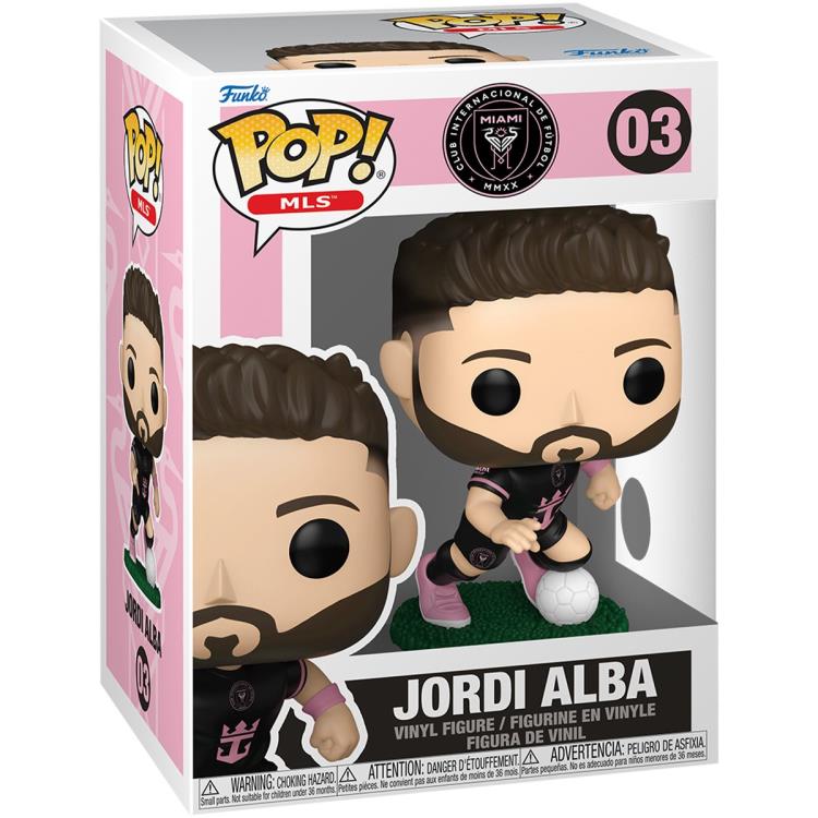 Funko POP! MLS: Club Internacional De Futbol Miami - Jordi Alba #03 (Away)