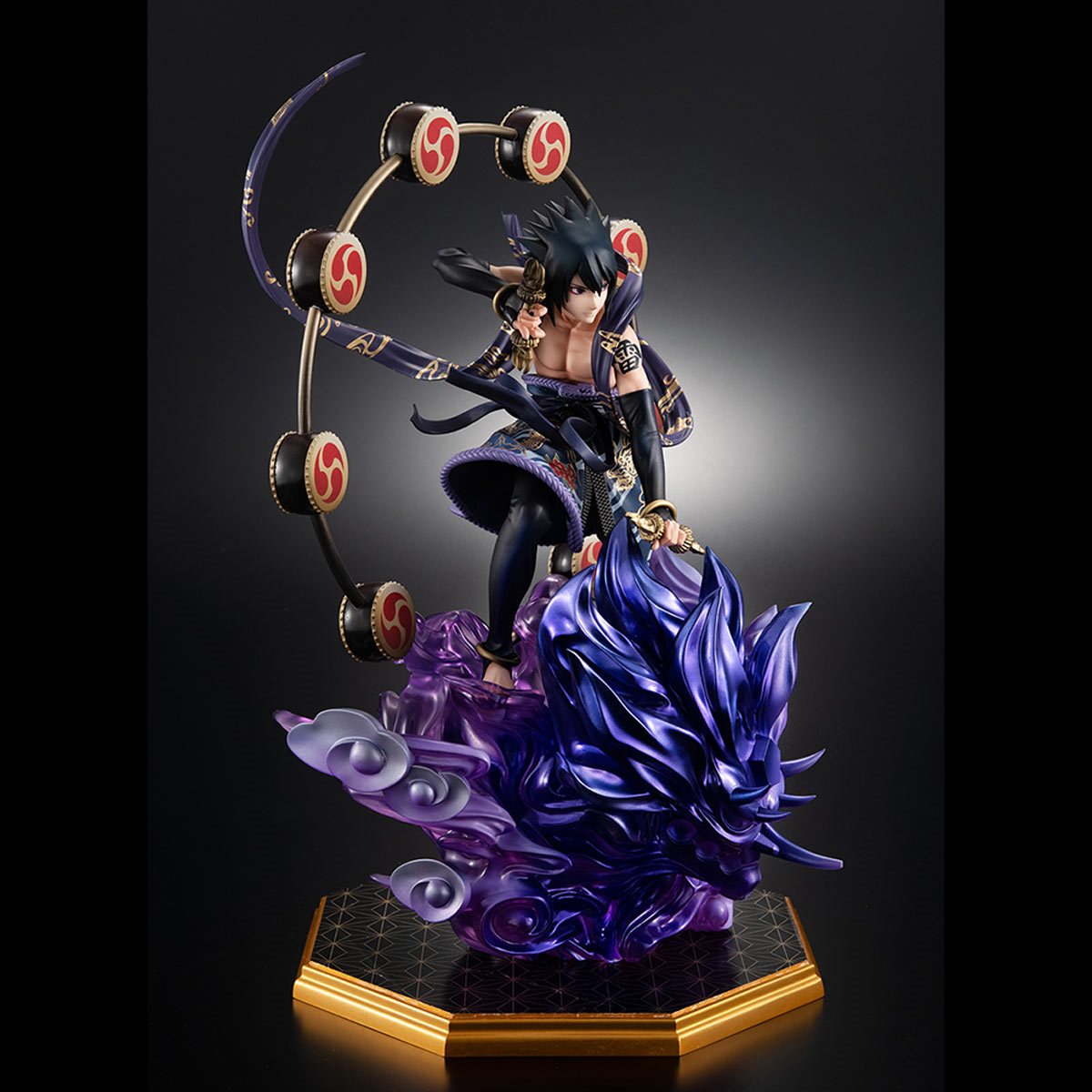 PRESALE | Naruto Shippuuden - Susanoo - Uchiha Sasuke - Precious G.E.M. - Thunder God - Raijin (MegaHouse)