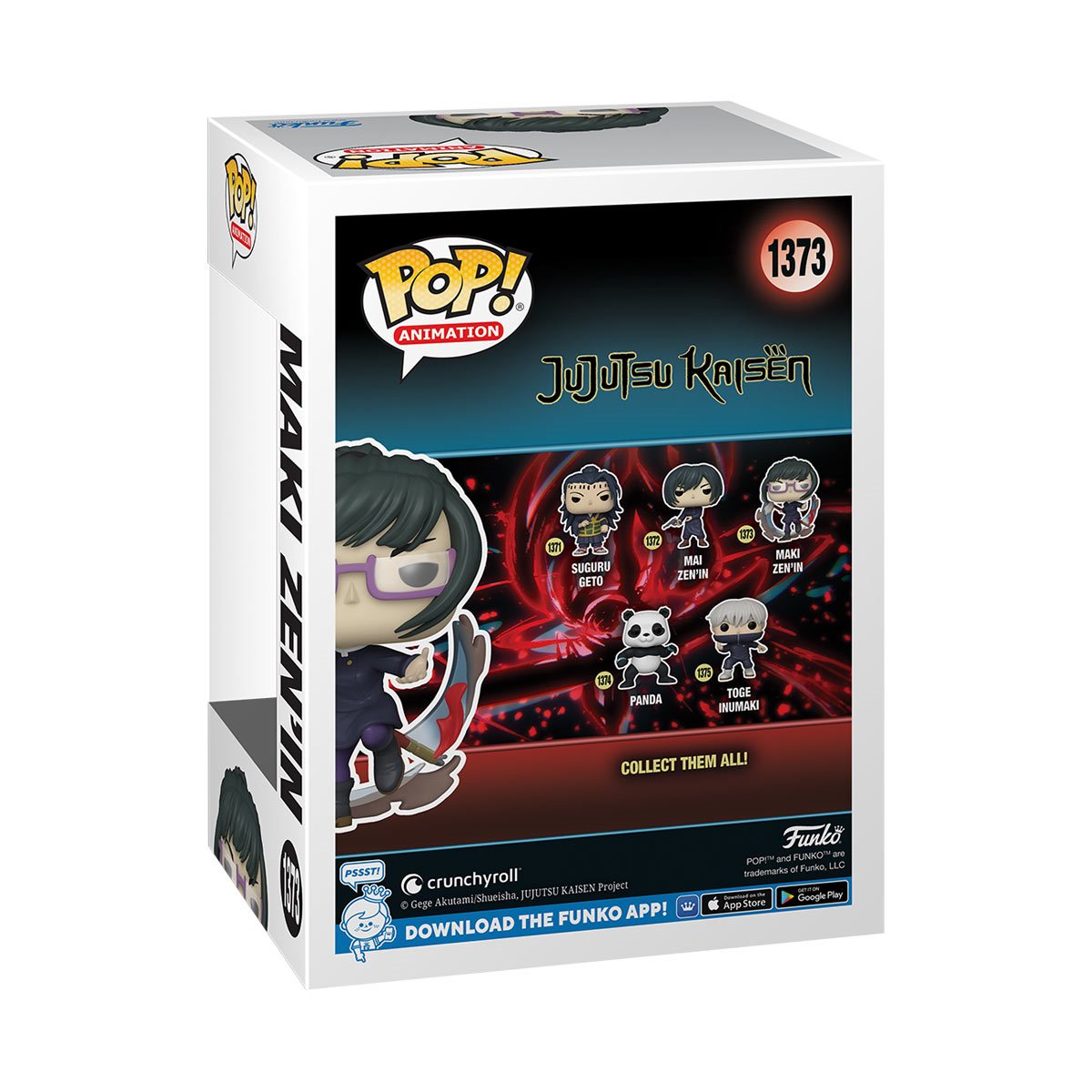 PRESALE | Funko POP! Animation: Jujutsu Kaisen - Maki Zen'in #1373 Vinyl Figures