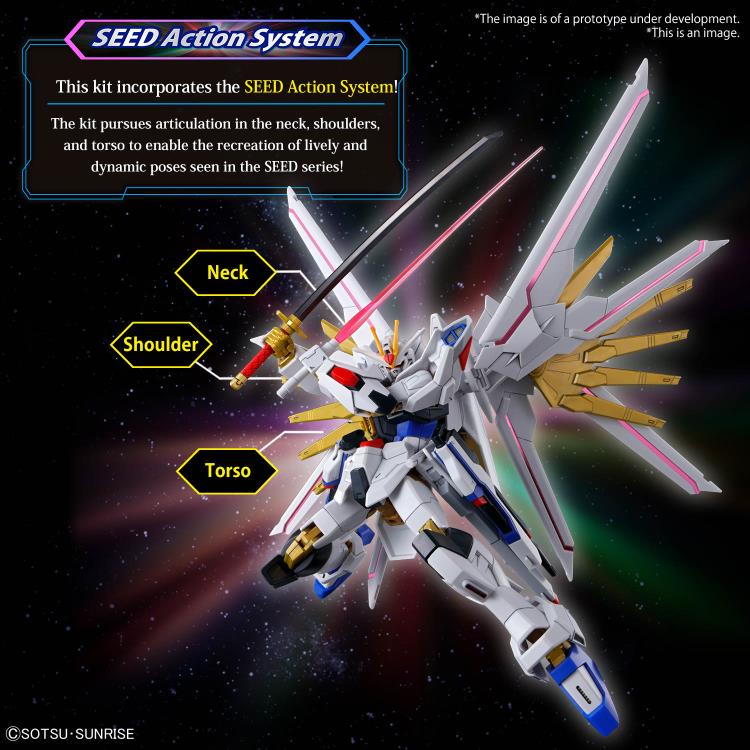 PRESALE | Mobile Suit Gundam SEED Freedom - ZGMF/A-262DP-P Mighty Strike Freedom Gundam - HGCE - HGCE - 1/144 (Bandai Hobby Gunpla)