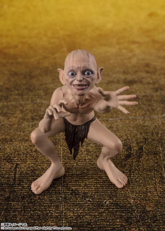 Lord of the Rings Fellowship of the Ring: Frodo Baggins and Gollum S.H.Figuarts Action Figure 2-Pack [Bandai]