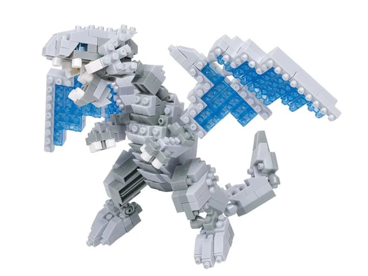 Yu-Gi-Oh! Duel Monsters: Blue-Eyes White Dragon Nanoblock Character Collection Series Constructible Figure [Nanoblock]