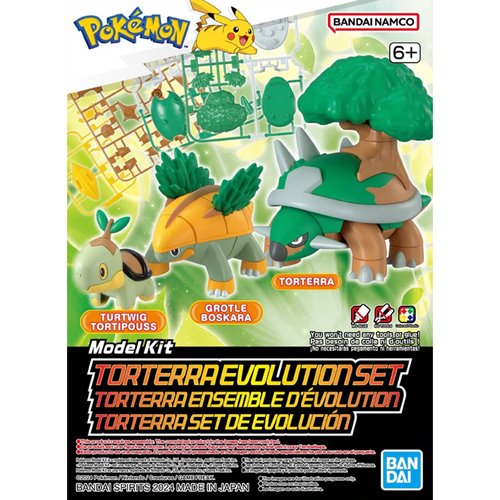 PRESALE | Pokemon Torterra Evolution Set Model Kit (Bandai Hobby Gunpla)