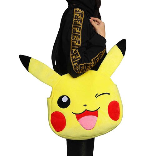 PRESALE | Pokemon - Pikachu Plush Tote Bag