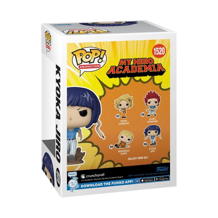 PRESALE | Funko POP! Animation: My Hero Academia - Hero League Baseball - Kyoka Jiro #1520 - Vinyl Figures