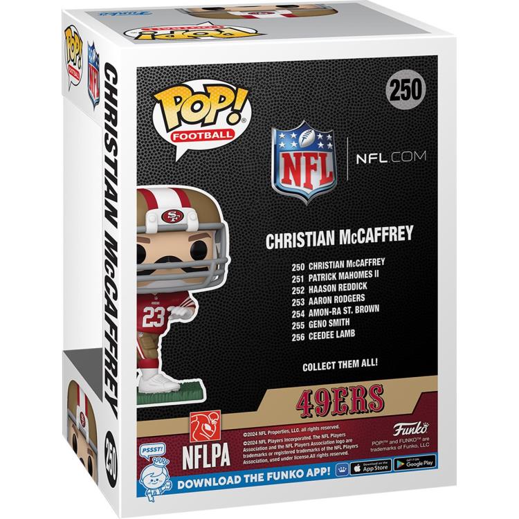 PRESALE | Funko POP! NFL San Francisco 49ers Christian McCaffrey Vinyl Figure #250